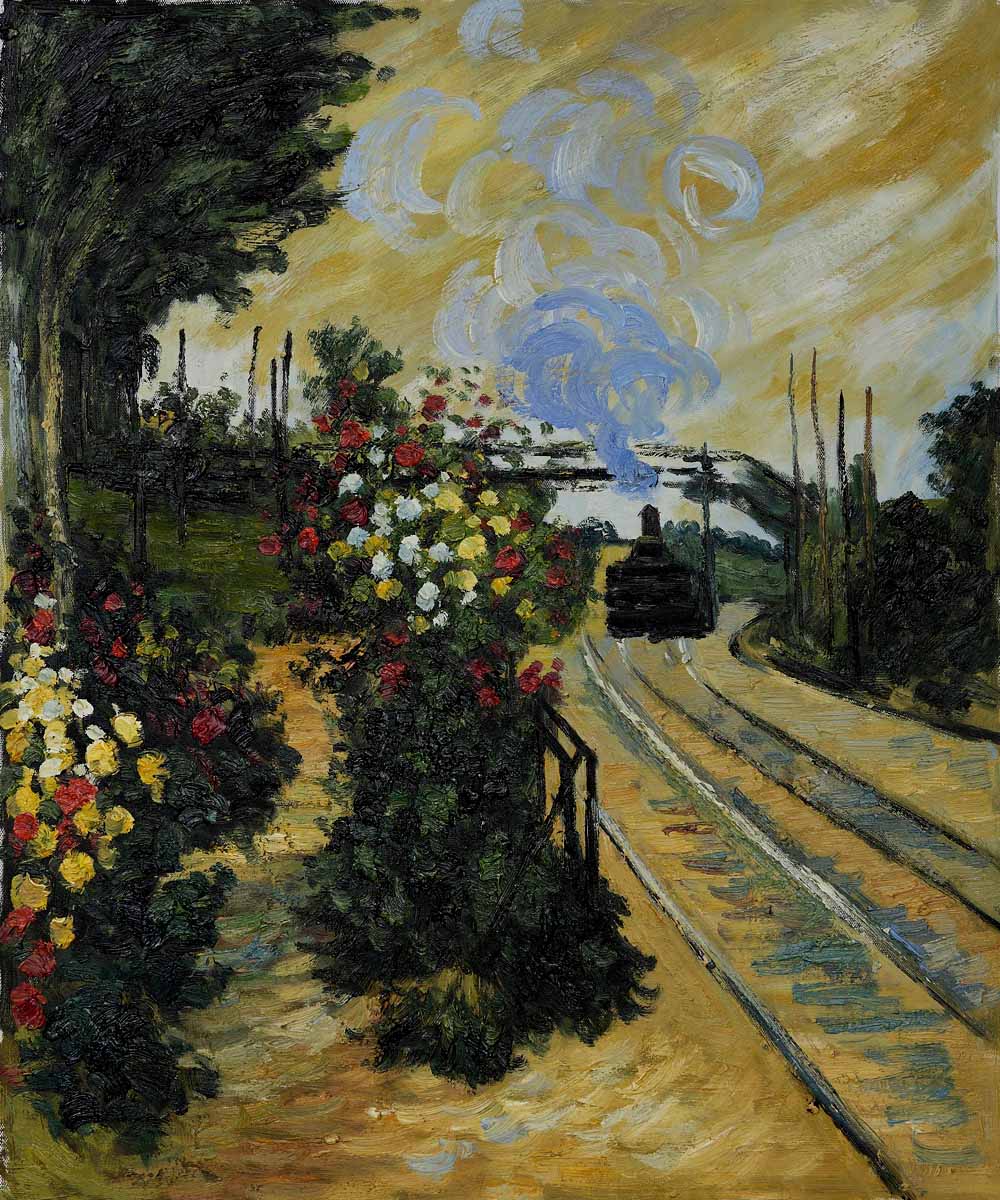 Arriving at Montegeron, 1876 by Claude Monet